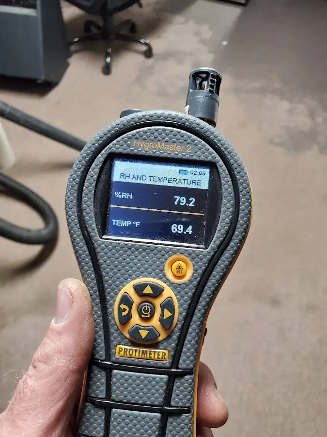 Moisture meter humidity assessment for Mold Remediation & Removal in Whiteland
